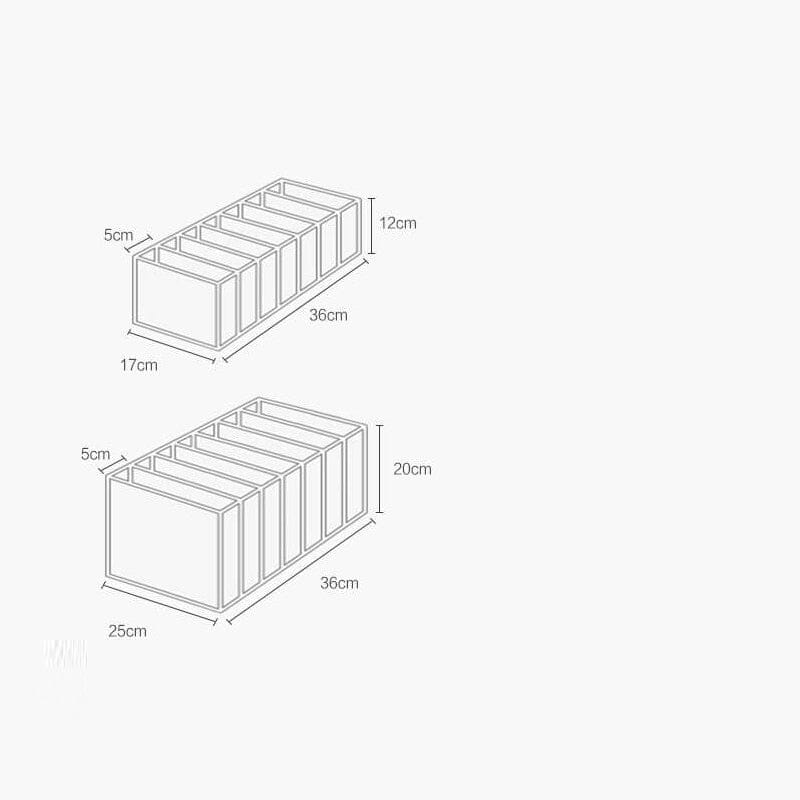 CompartStock™ - Boite de rangement souple